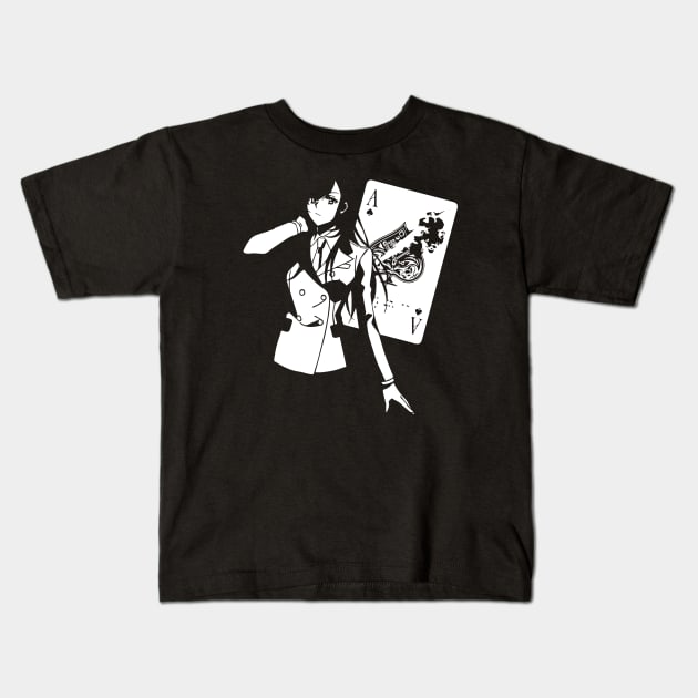 Wendy Sato Stencil Kids T-Shirt by Rendigart